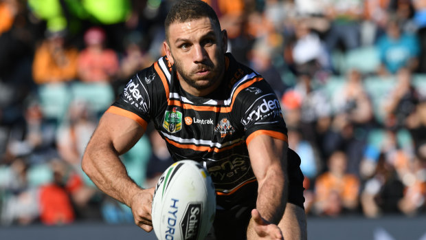 Back in favour: Wests Tigers have offered Robbie Farah a contract for 2019.