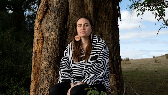 Former Ballarat family violence worker Sissy Austin survived a vicious attack while jogging in the bush near Ballarat, and has organised an anti-violence rally in the town for Friday evening.