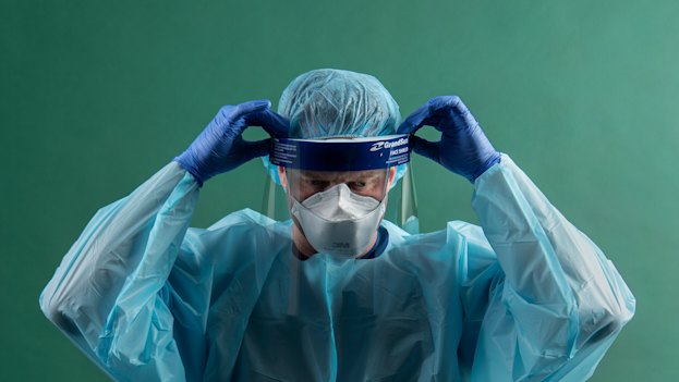 Respiratory physician Dr Mark Benzimra: "I was getting phone calls 24 hours a day, from the ED, from the wards and other departments. I was having nights where I didn’t sleep at all."