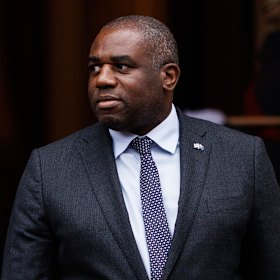 UK Deputy Prime Minister David Lammy in 2024.