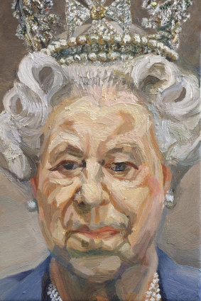 The Queen and Lucian Freud discussed horses while he painted her portrait.