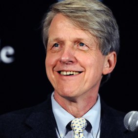 Robert Shiller, économiste de l'Université de Yale, lauréat du prix Nobel.