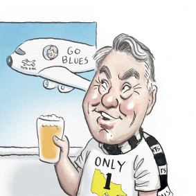 Deputy PM Richard Marles is more of an AFL man.