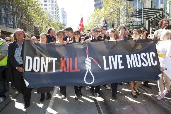 The 2010 SLAM rally drew thousands to Melbourne’s streets.