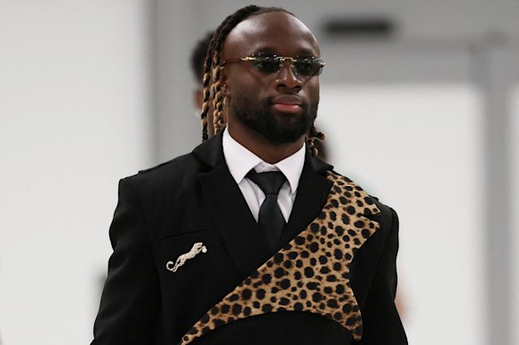 The designer behind the Congo team’s looks, seen on the player Fiston Mayele, cold-emailed the country’s ministry of sport.