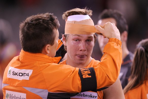 Toby Greene in his first year at GWS.