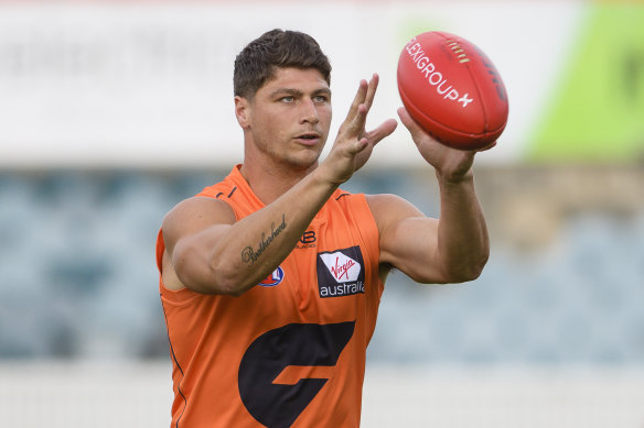 Jon Patton joins Hawthorn this year from GWS. 