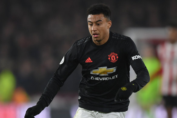 Manchester United's Jesse Lingard led the young side in the Europa League.