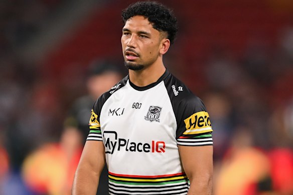 Izack Tago is yet to play NRL in 2026.