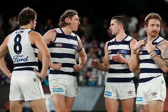 Geelong’s mixed campaign continues.