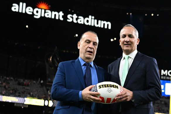 Peter V’landys and Andrew Abdo will welcome a new team in 2027