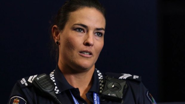 Senior Constable Blaylock said when she did tell her mum she was devastated that her mother told her that her father would be disappointed. 