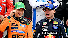 Oscar Piastri and Max Verstappen.