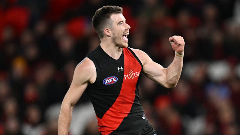 Zach Merrett wins Essendon’s best and fairest as trade war with Hawks resumes
