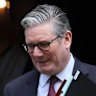 LONDON, ENGLAND - FEBRUARY 04:  Prime Minister Keir Starmer leaves 10 Downing Street to take PMQs, on February 04, 2026 in London, England. (Photo by Alishia Abodunde/Getty Images)