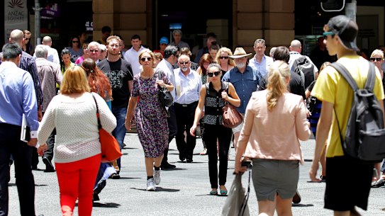 Australia’s population is expected to drop by 2055. 