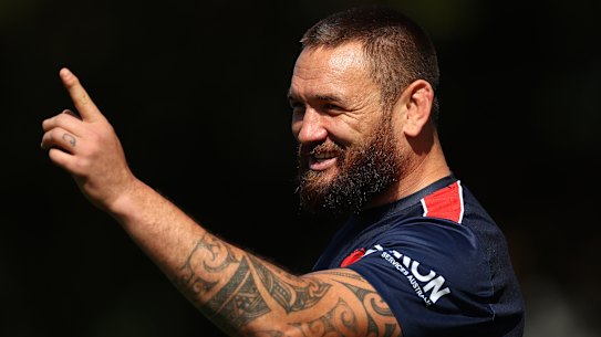 One more year ... Roosters prop Jared Waerea-Hargreaves wants to play on in 2024.