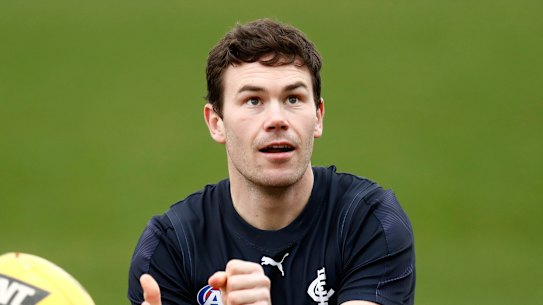 Mitch McGovern’s career at Carlton looks like it will be extended for  two more years.