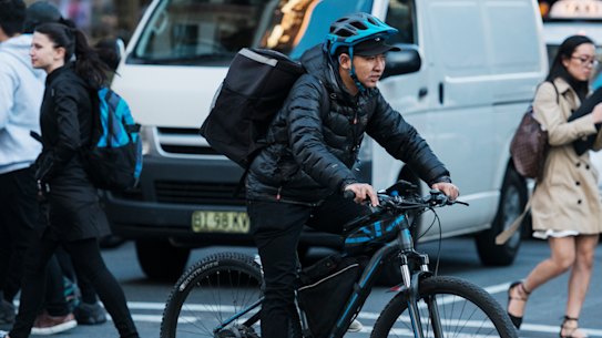 Uber Eats is overhauling its contracts with riders from March.