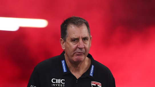 Saints coach Ross Lyon.