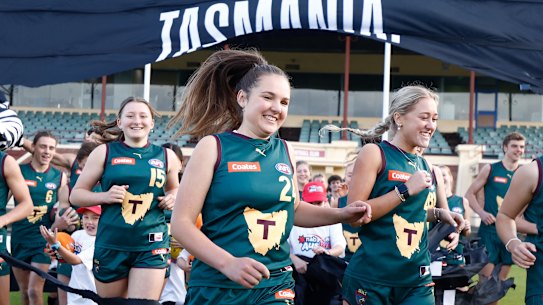 History beckons for football in the Apple Isle.