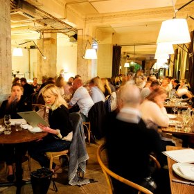 The main dining room. 