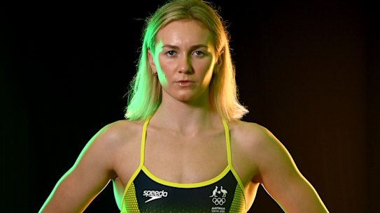 Ariarne Titmus ... The not yet recognisable but new face of Australian swimming.