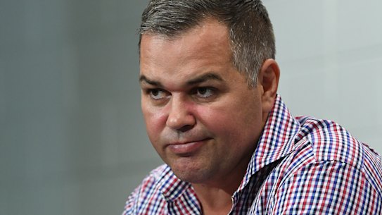 "I did not white ant Michael Maguire" ... Broncos coach Anthony Seibold wants to set the record straight.