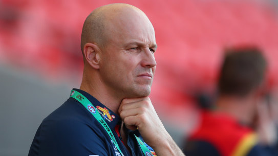 Crows coach Matthew Nicks said his side was in a "world of hurt".