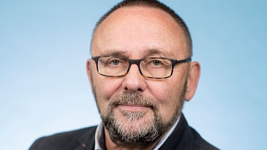 Frank Magnitz, member of the AfD parliamentary group in Berlin, Germany. 