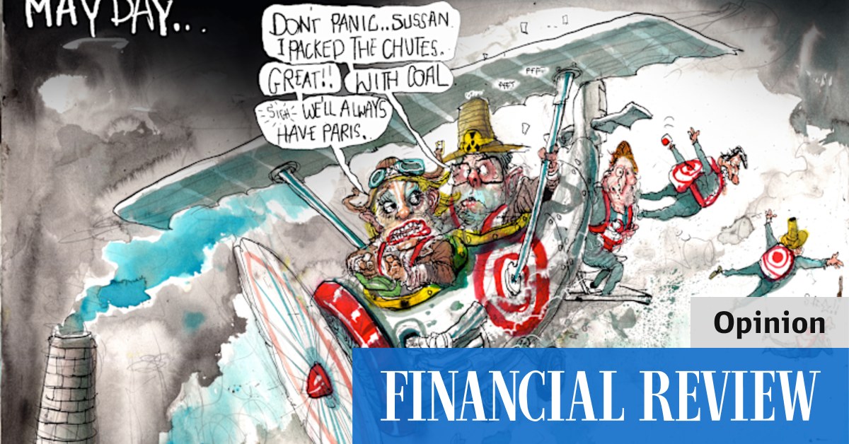 afr.com - The AFR View - Liberals abandon net zero while Labor struggles to deliver it