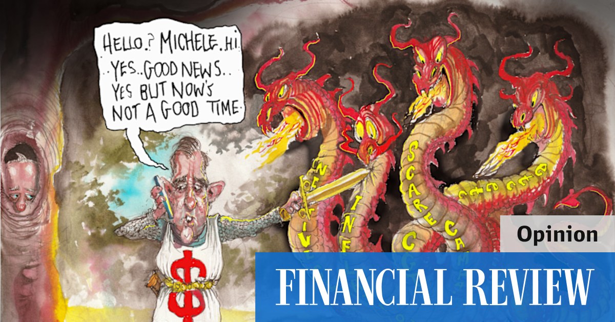 afr.com - The AFR View - Bad economic news exposes Labor's unproductive budget