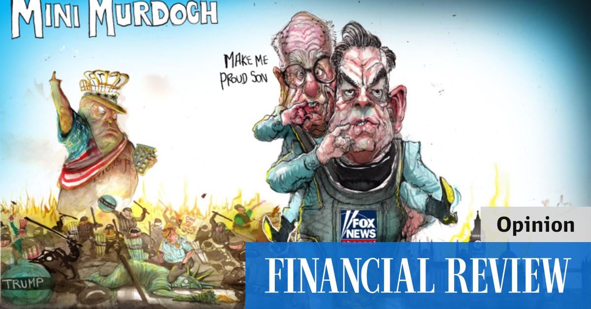 What Lachlan Murdoch told fundies in Sydney two weeks ago