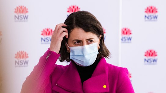 NSW Premier Gladys Berejiklian on Thursday.