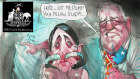 The Victorian government has been complaining bitterly about double standards.