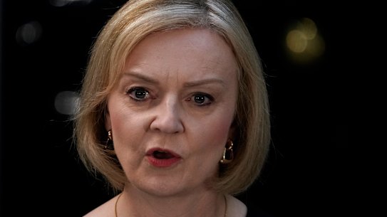 British Prime Minister Liz Truss.