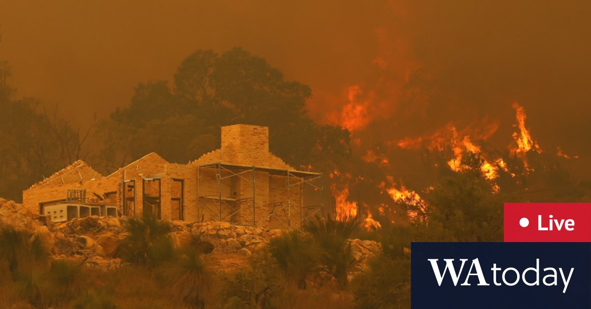 Wooroloo Bushfire Live Multiple Homes Lost As Firefighters Tackle Blaze In Perth S Hills