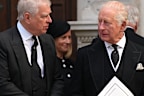 Andrew was last seen alongside the king on September 16 last year in London.