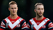 Daly Cherry-Evans and Sam Walker at the Roosters.