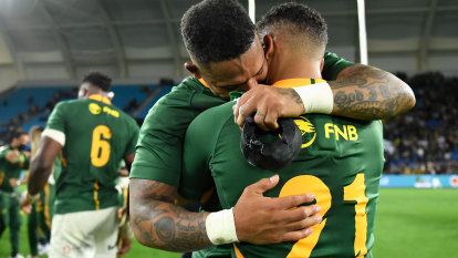 Springboks back to no.1 after edging All Blacks in thriller
