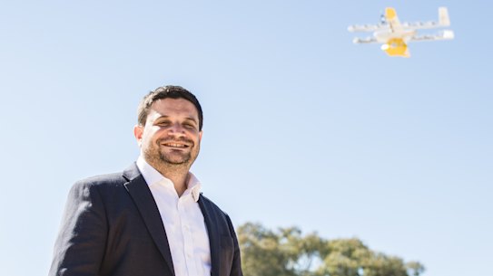 Wing spokesman Jesse Suskind says the company has responded to community feedback with quieter drones.