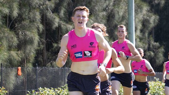 Canberra product Tom Green has been training with the GWS Giants.