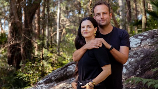 Mel O’Callaghan and Clemens Habicht: “When things get challenging, she always counters with, ‘Well, at least I’m not boring,’ which is true. Mel makes life feel a bit bigger.”