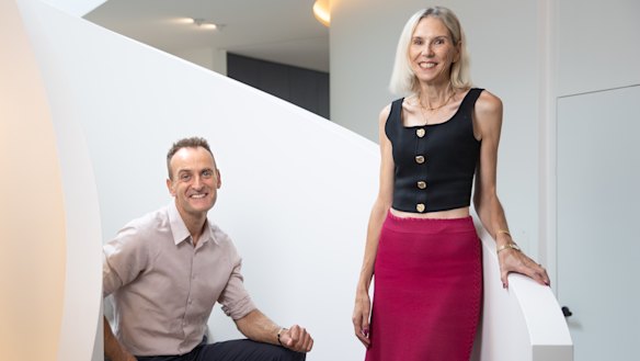 Martin and Claire Friedrich in their Brighton home.