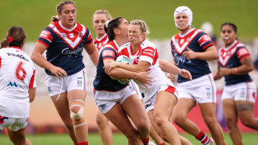 The Dragons face the Roosters in Sunday’s NRLW grand final.