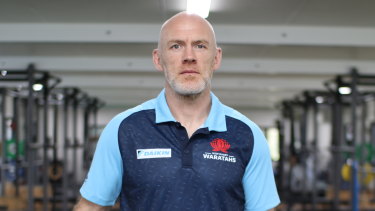 Welshman Steve Tandy during his time at the Waratahs.