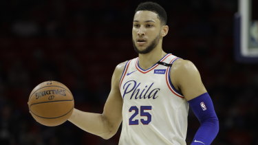 Melbourne-born Ben Simmons of the 76ers is being warned by fans about the "Kardashian curse".