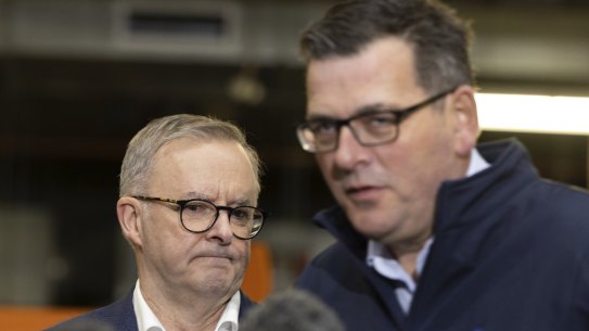 Anthony Albanese and Daniel Andrews.