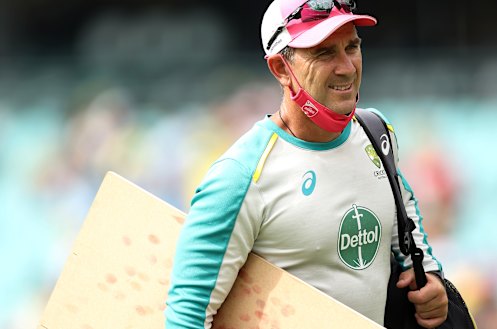 Time to move on: Australia cricket coach Justin Langer.