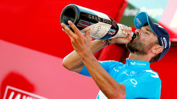 Stage win: Alejandro Valverde.